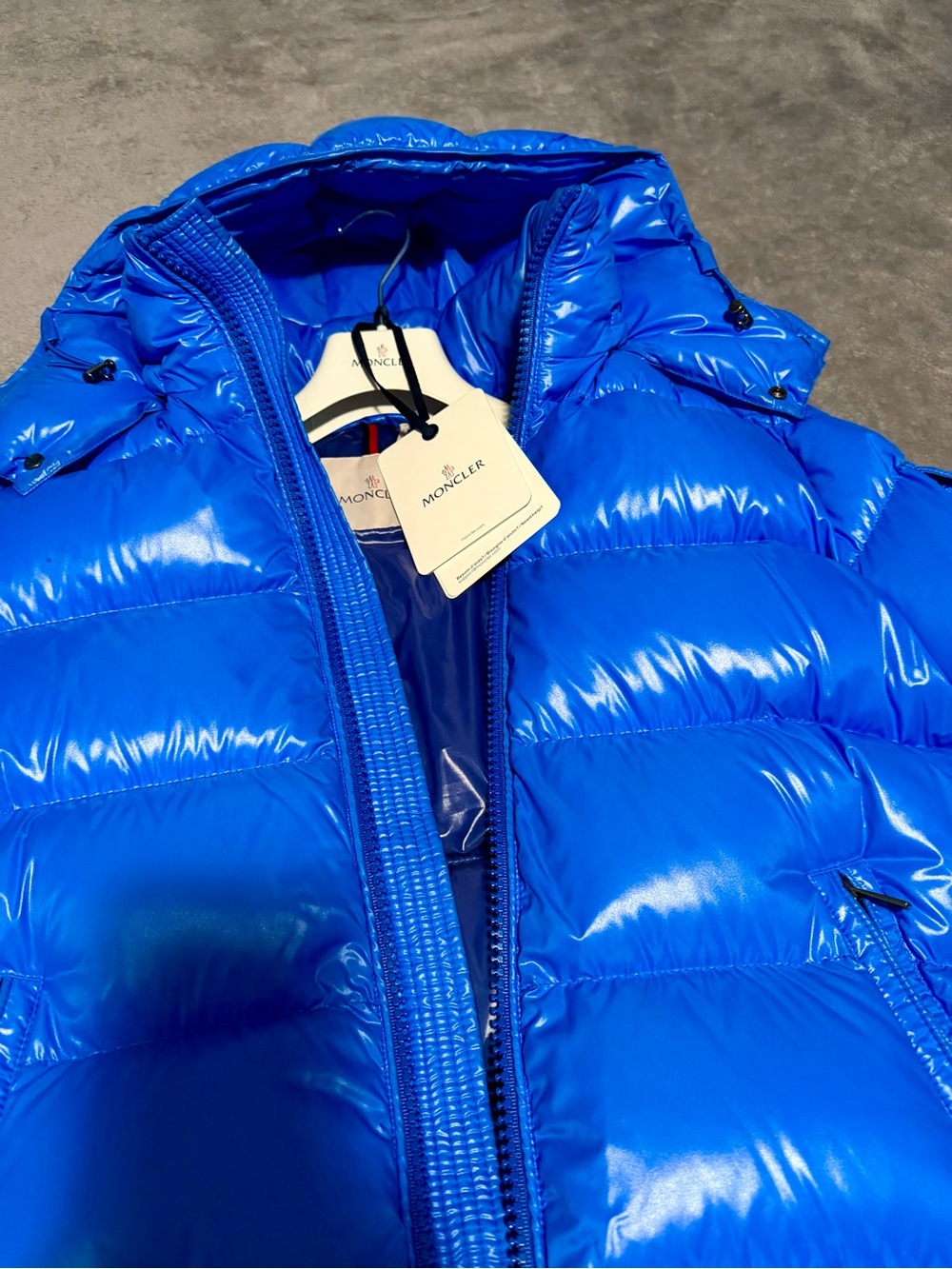 Moncler Maya Hooded Short Down Jacket Size 3